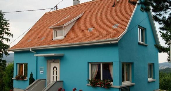 La Maison Bleue Bed and Breakfast Dieffenbach-au-Val Esterno foto
